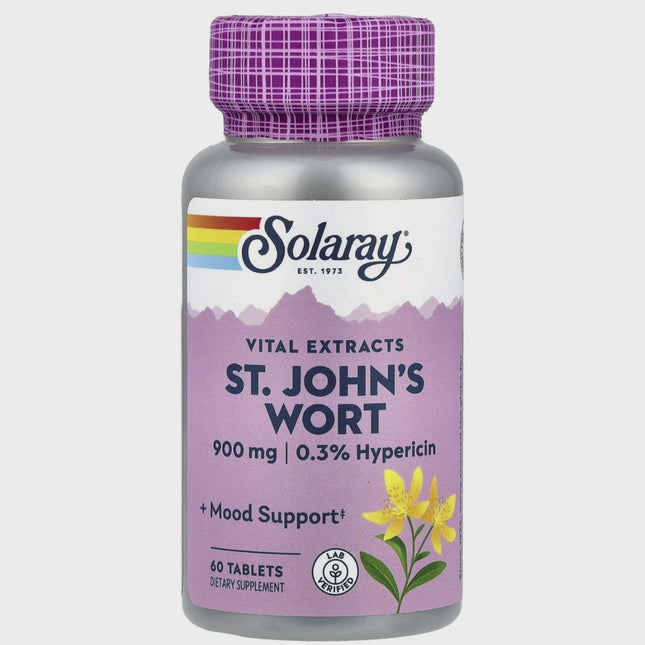 St. John's Wort 900 mg – Healthy Mood and Brain | 60 Capsules