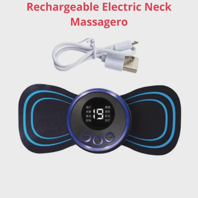 Rechargeable Electric Neck Massager – Cervical and Muscle Pain Relief